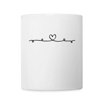 Love Arrow - Heart Arrow Love Cupid In Love Comic - Mug - white - Front