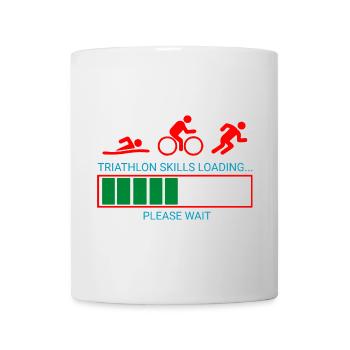 Triathlon Natation Bike Run - Mug blanc - blanc - Devant