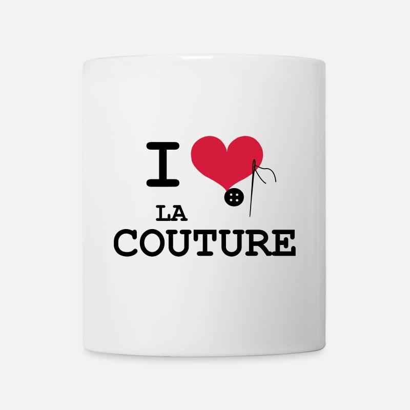 I Love la Couture - Mug blanc - blanc
