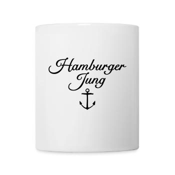 Hamburger Jung Anker Klassisch - Tasse - Weiß - Vorne