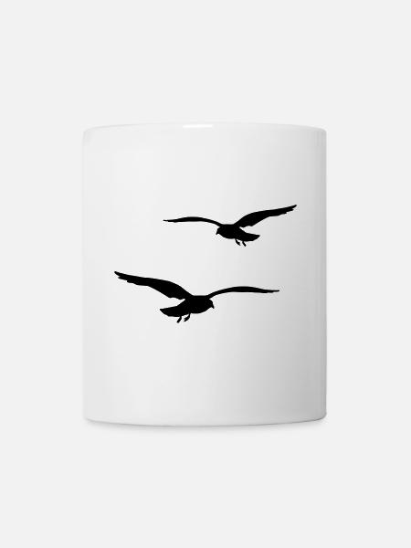 mouette - Mug blanc - blanc