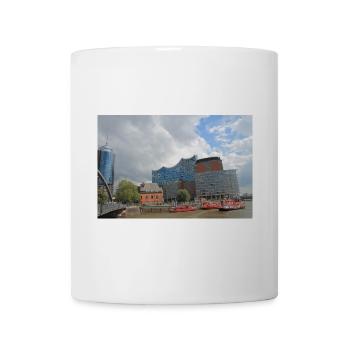 Hamburger Konzerthaus - Tasse - Weiß - Vorne