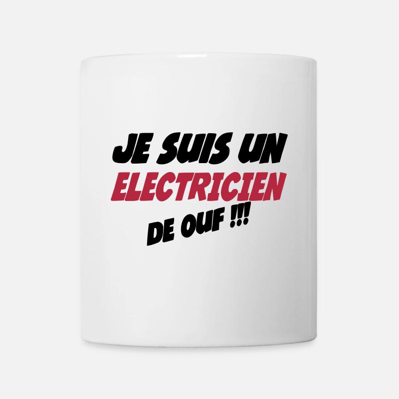 Je suis un électricien de ouf !!! 222 - Mug - white