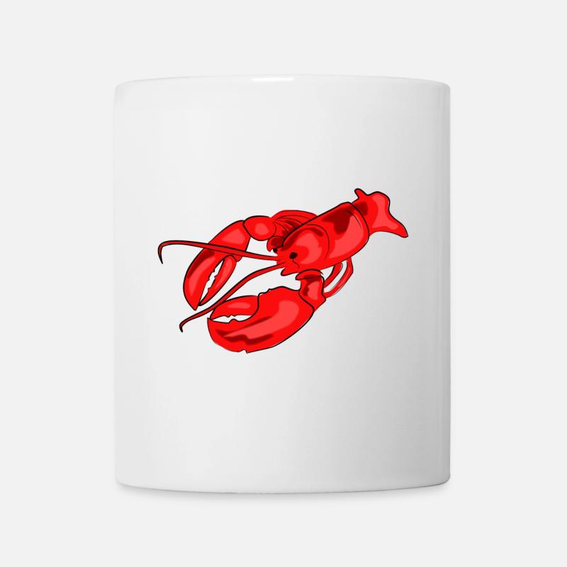 lobster - Mug - white
