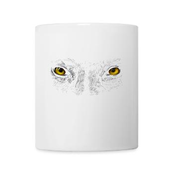 yeux - Mug blanc - blanc - Devant
