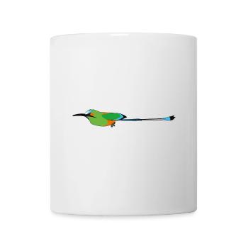 Turquoise-Browed Motmot (Torogoz/Guardabarranco) - Mug - white - Front