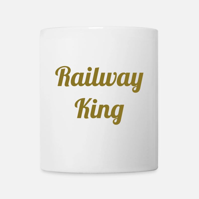 Eisenbahner / Eisenbahnen / Eisenbahn / Bahn - Tasse - Weiß