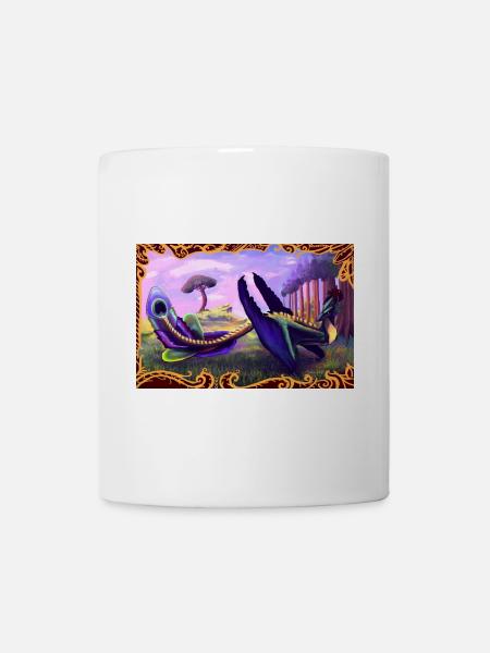 Dinosaurier - Tasse - Weiß