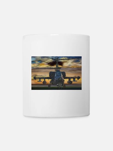 Hubschrauber - Tasse - Weiß