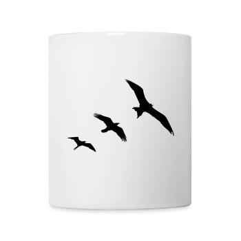 Birds - oiseaux - Mug blanc - blanc - Devant