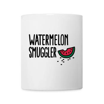Watermelon smuggler - Mug blanc - blanc - Devant