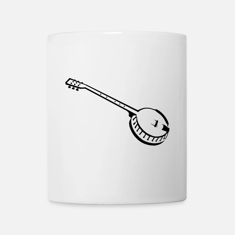 banjo - Mug - white