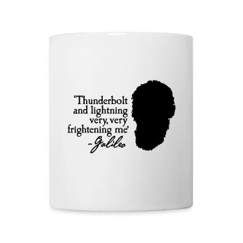 Galileo - Thunderbolt and lightning very... 2clr - Tasse - Weiß - Vorne