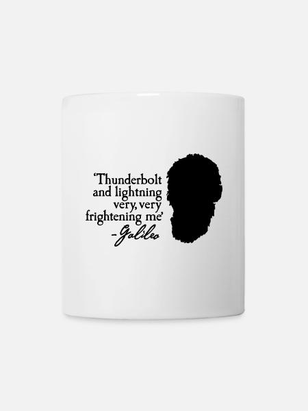 Galileo - Thunderbolt and lightning very... 2clr - Mug blanc - blanc
