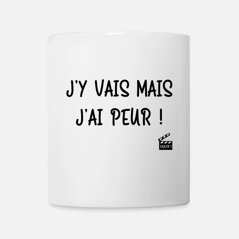 J'y vais mais j'ai peur ! Les Bronzés font du ski - Mug blanc - blanc