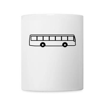 bus - Tasse - Weiß - Vorne