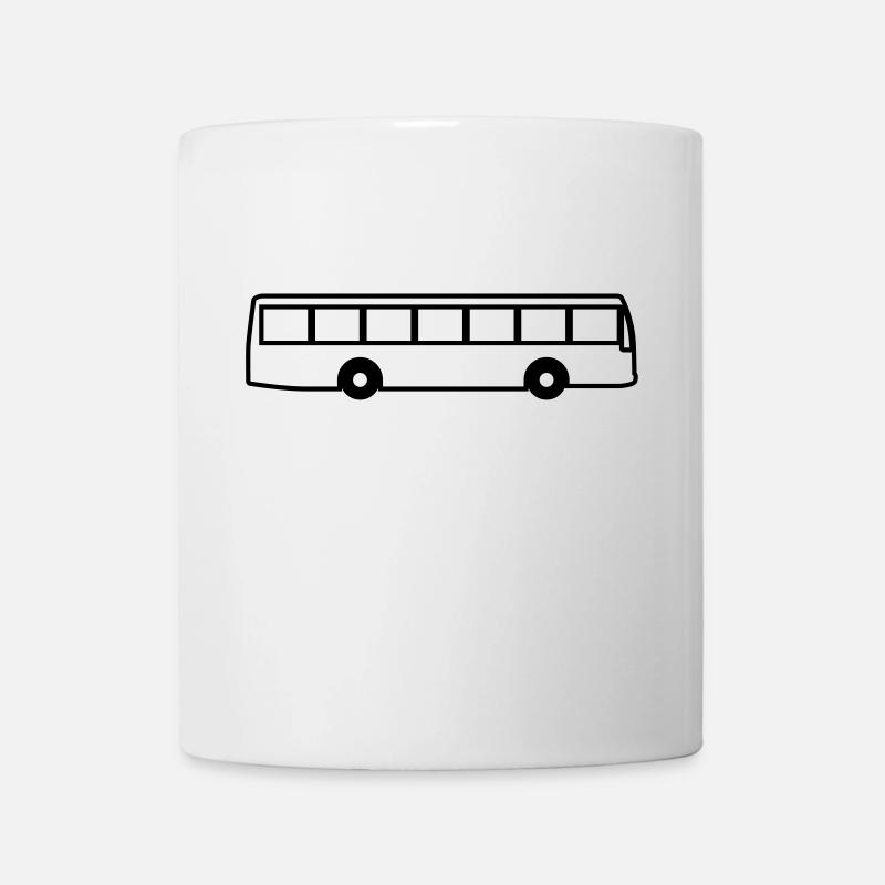 bus - Tasse - Weiß