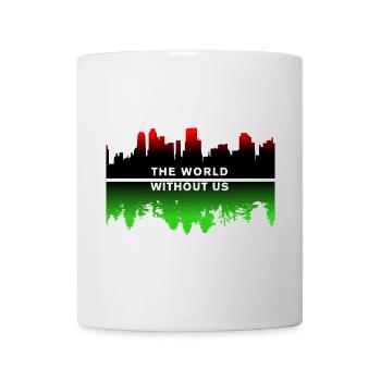 La planète terre - Mug blanc - blanc - Devant