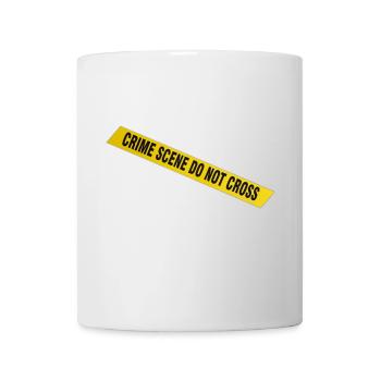Crime scene police - Mug - white - Front