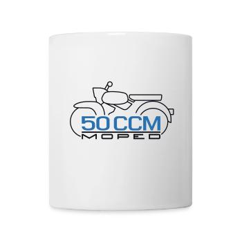 Moped Sperber Habicht 50 ccm Emblem - Mug - white - Front