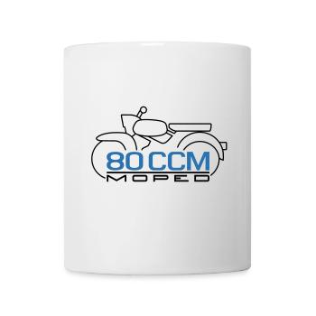 Moped Sperber Habicht 80 ccm Emblem - Mug - white - Front