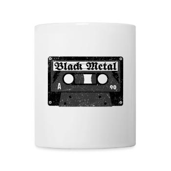 Black Metal Cassette - Mug - white - Front