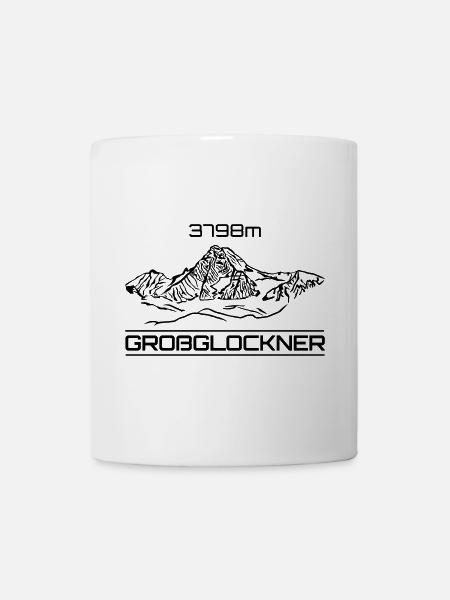 Großglockner, Hohe Tauern, Glockner, Alpen, Berg - Tasse - Weiß