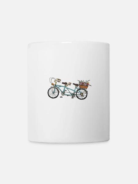 Flowers Tandem - Mug - white