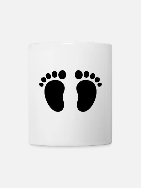 BABYFUSS - Tasse - Weiß