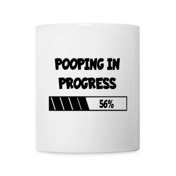 Caca en devenir, progrès * - Mug blanc - blanc - Devant