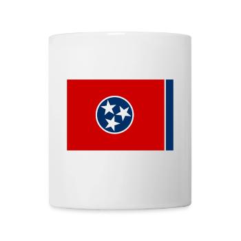 Tennessee USA flag flag - Mug - white - Front
