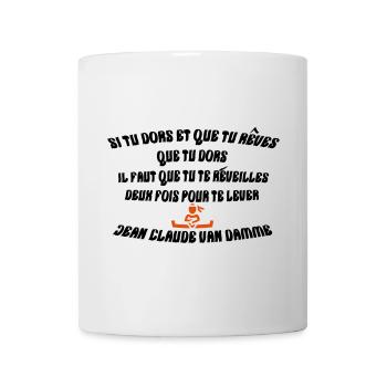 rever de dormir - Mug blanc - blanc - Devant