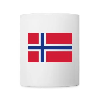 Norway Flag - Mug - white - Front