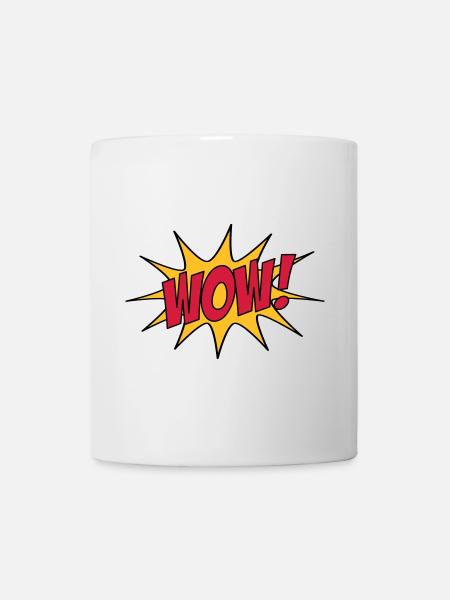 WOW! - Mug - white