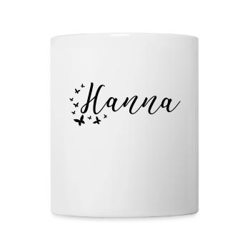 Hanna surname first name maiden name - Mug - white - Front