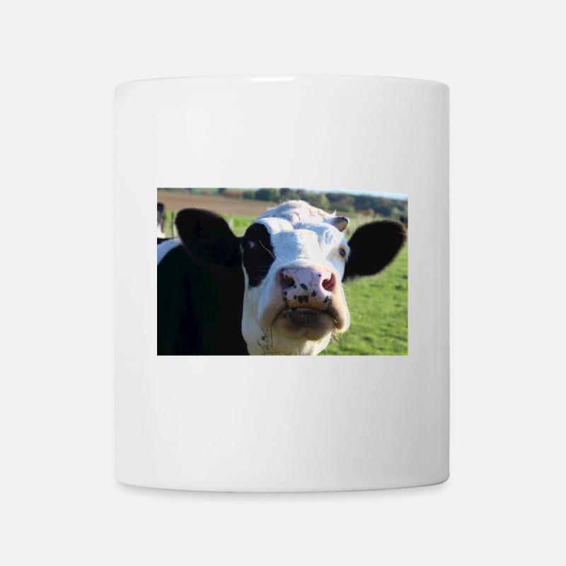 Affiche vache - Mug blanc - blanc