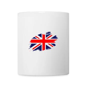 Großbritannien britisch Flagge Fahne - Tasse - Weiß - Vorne