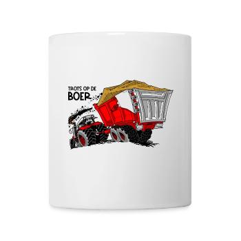 0954 Proud of the farmer COLOR - Mug - white - Front