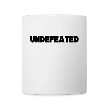 INDEFAITE - Mug blanc - blanc - Devant