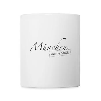 München meine Stadt - Tasse - Weiß - Vorne
