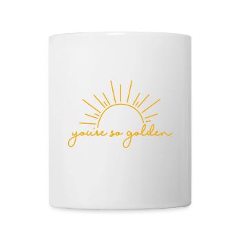 H Styles Golden Lyrics You're So Golden Sunshine - Mug - white - Front