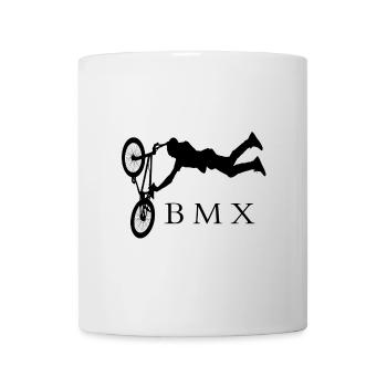 BMX enfants anniversaire sport noël - Mug blanc - blanc - Devant