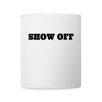 Show Off (Black) - Mug - white - Front