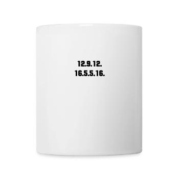"Lil Peep" in numbers - Mug - white - Front