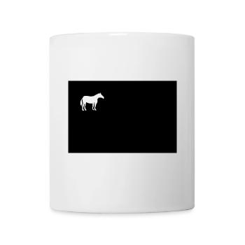 cheval - Mug blanc - blanc - Devant