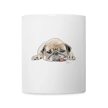 Pug Mops Wauwau - Mug - white - Front