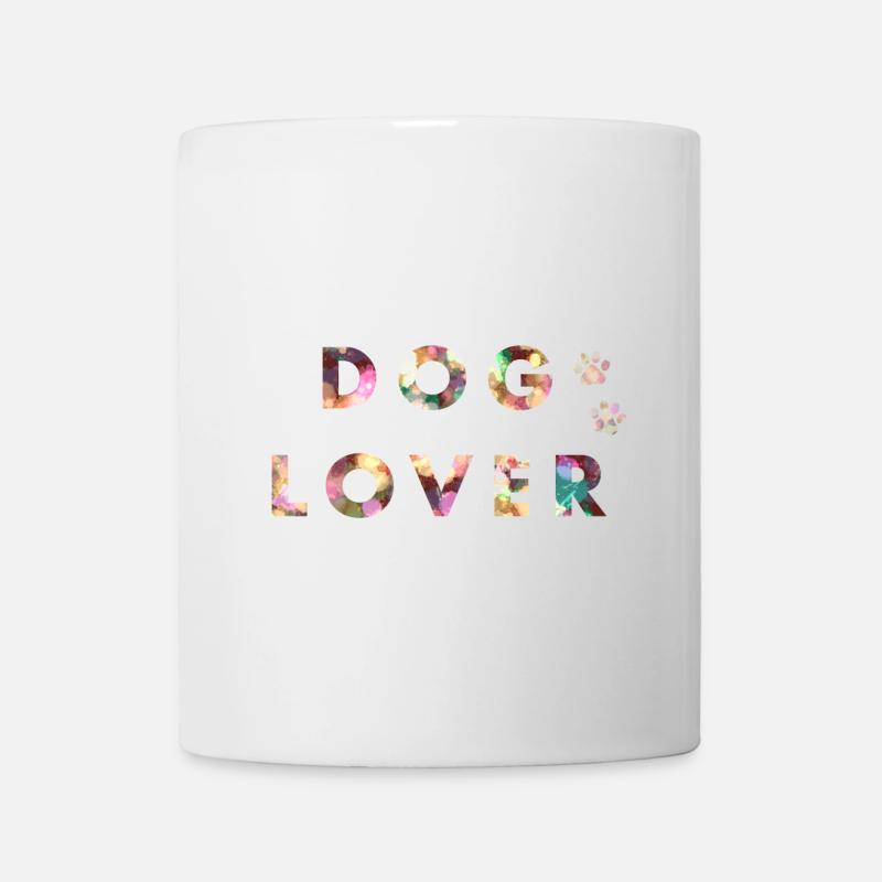 Amoureux des chiens - Mug blanc - blanc