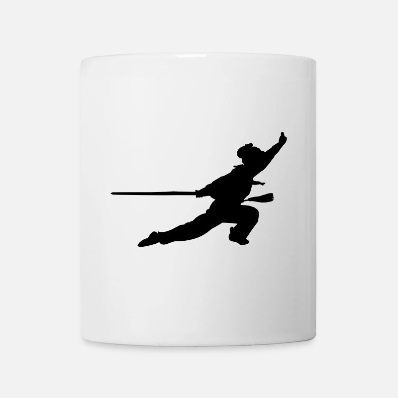 Taichi Qiong Kung Fu - Mug blanc - blanc