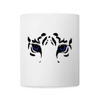 tiger head - Mug - white - Front