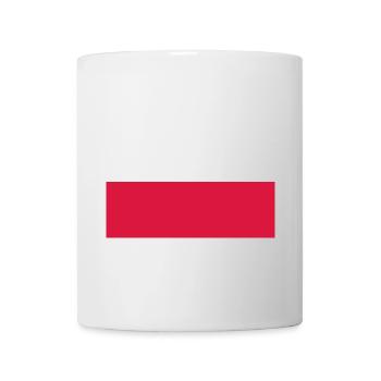 drapeau de la Pologne affiche Polen Pologne Pologne - Mug blanc - blanc - Devant